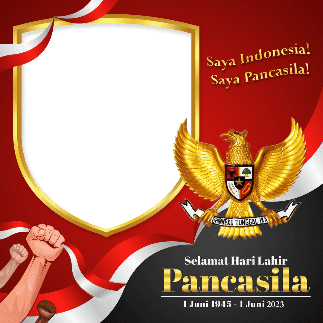 Twibbon Twibbon Hari Lahir Pancasila